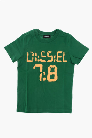t-shirt TERNY 5 OS girocollo con stampa