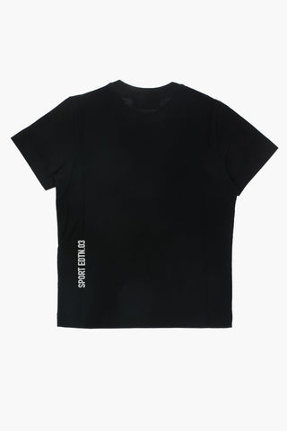 crew-neck RELAX t-shirt with print on the front