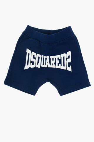 2 pockets shorts with logo-print on the front