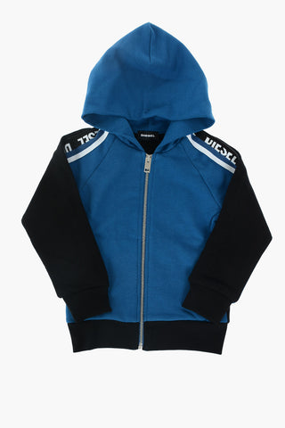 hooded SUITTY sweatshirt with zip closure