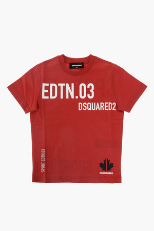 EDTN.03 crew-neck RELAX t-shirt with print