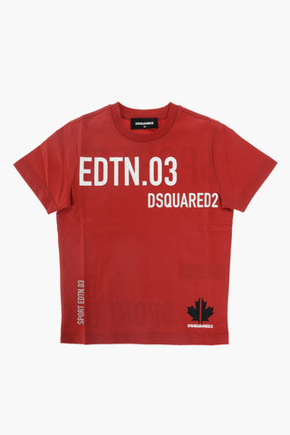 EDTN.03 crew-neck RELAX t-shirt with print