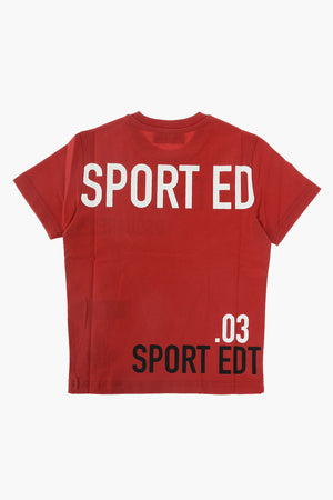 EDTN.03 crew-neck RELAX t-shirt with print
