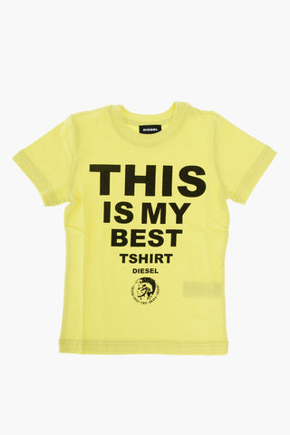 crew-neck TERNY 1 OS t-shirt with print on the front