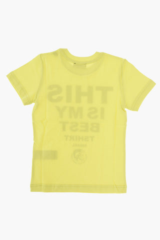 crew-neck TERNY 1 OS t-shirt with print on the front