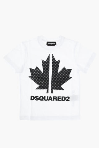 crew-neck RELAX t-shirt with print on the front