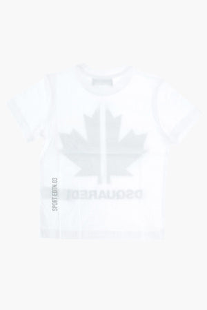 crew-neck RELAX t-shirt with print on the front