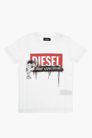 crew-neck TERNY 2 OS t-shirt with print on the front