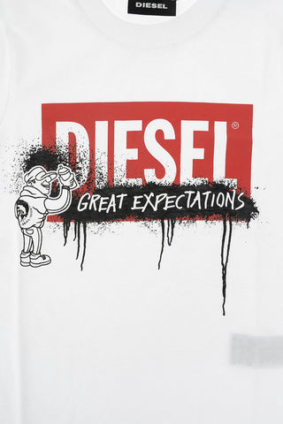 crew-neck TERNY 2 OS t-shirt with print on the front