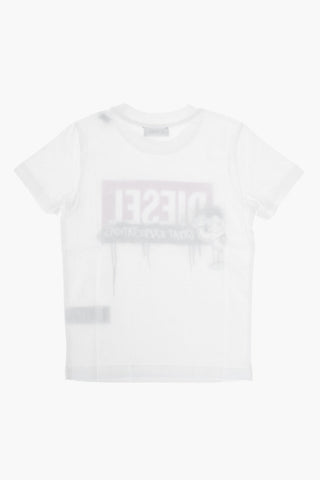 crew-neck TERNY 2 OS t-shirt with print on the front