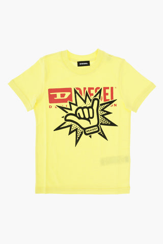t-shirt TERNY 6 OS girocollo con stampa frontale