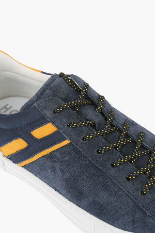 Lace-up REBEL Suede Sneakers