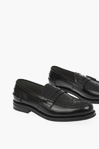Leather PEMBREY MET Penny Loafers