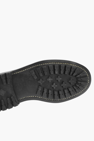 JUNYA WATANABE X TRICKER'S Camouflage Printed Leather Combat Booties