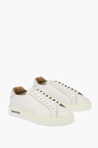 Leather MACH1 Sneakers with Contrasting Trimmings