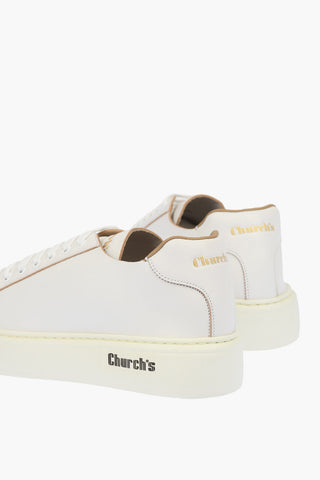 Leather MACH1 Sneakers with Contrasting Trimmings