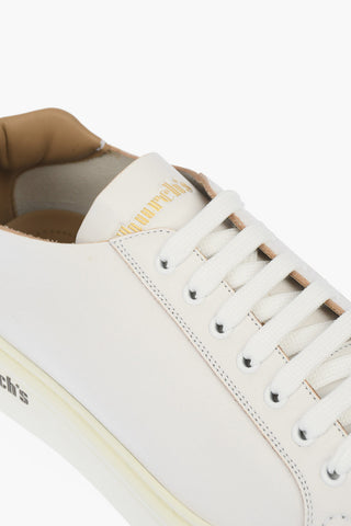 Leather MACH1 Sneakers with Contrasting Trimmings