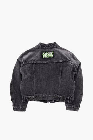 Nylon and denim JDANIEL bomber