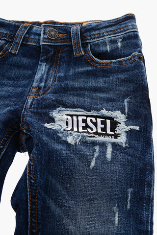regular fit REEN-J-N distressed jeans