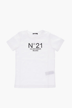 crew-neck t-shirt with print