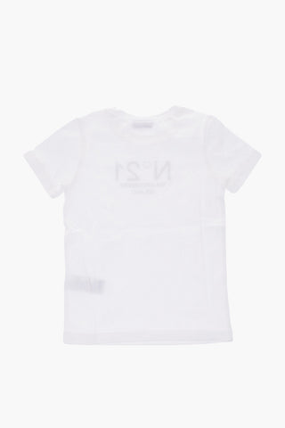 crew-neck t-shirt with print
