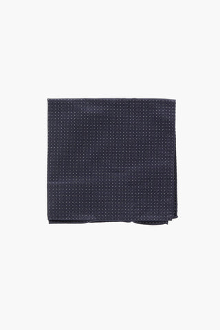 CC COLLECTION Silk Polka-Dot Pocket Square and Bow Tie