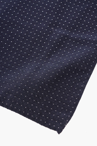 CC COLLECTION Silk Polka-Dot Pocket Square and Bow Tie
