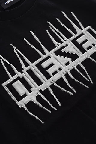crew-neck TJUSTJ11 OVER t-shirt with embossed logo