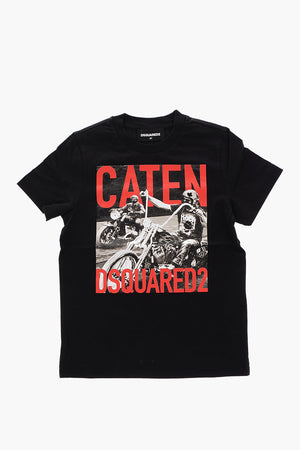 front printed RELAX crew-neck t-shirt