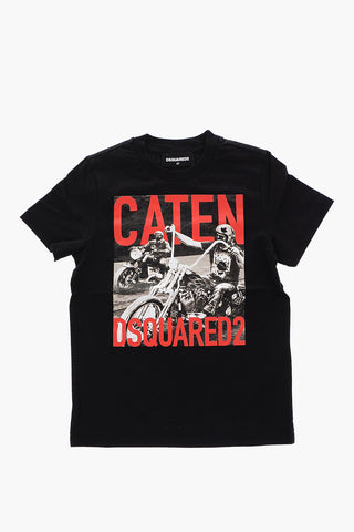 front printed RELAX crew-neck t-shirt