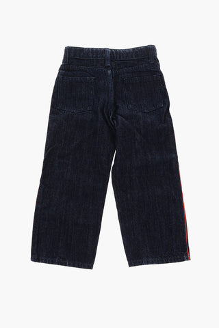 jeans with patch pockets
