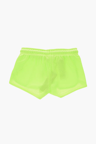 perforated PERLIE shorts with drawstring waist