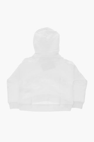 rainbow logo printed sweatshirt with hood