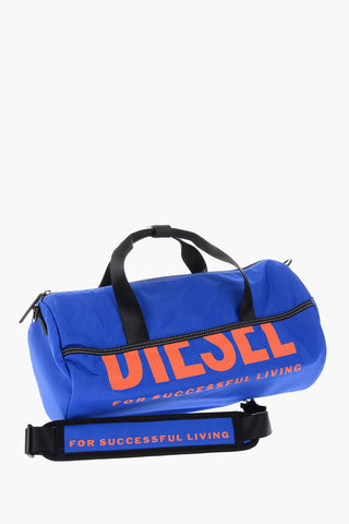 nylon BOLD Duffel Bag with logo print