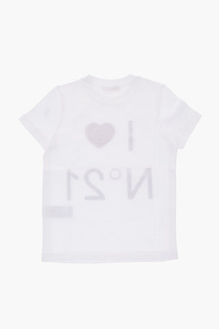 crew-neck t-shirt with sequins detail