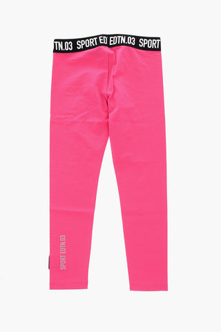 logoed band leggings
