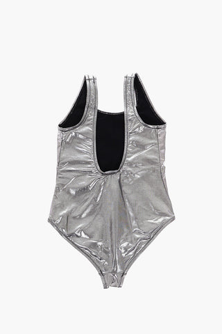 logo printed MIAM KID one piece swimsuit