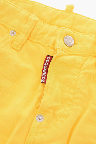 shorts in denim stretch