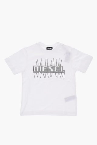 crew-neck TJUSTJ11 OVER t-shirt with embossed logo