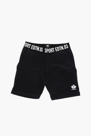 EDTN.03 sweat shorts with zip closure
