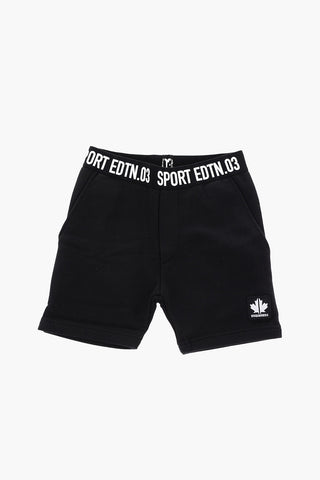 EDTN.03 sweat shorts with zip closure