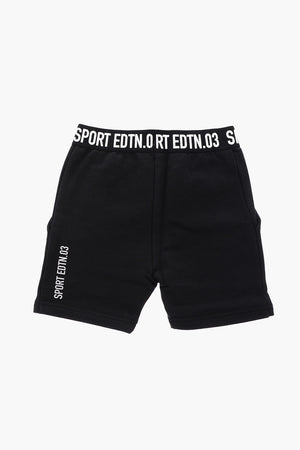 EDTN.03 sweat shorts with zip closure