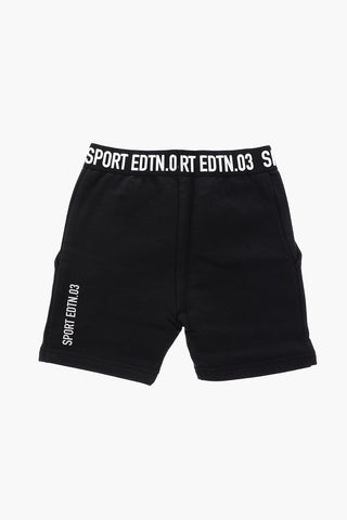 EDTN.03 sweat shorts with zip closure