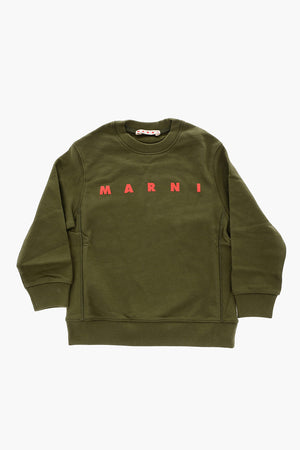 cotton crew-neck sweatshirt