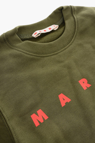 cotton crew-neck sweatshirt