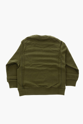 cotton crew-neck sweatshirt