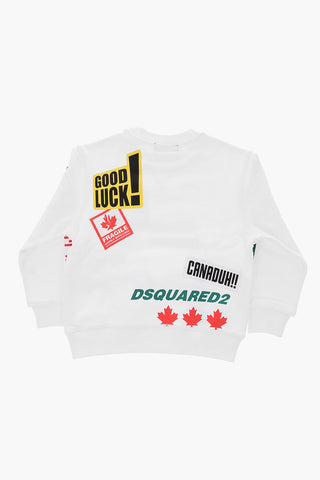 printed RELAX crew-neck sweatshirt