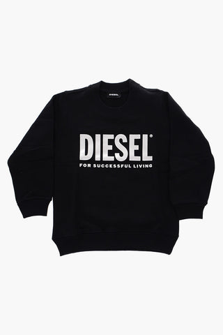 crew-neck SANGWX sweatshirt with print on the front