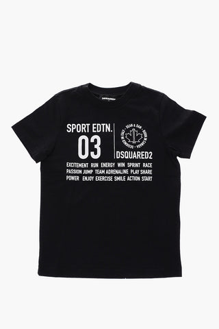 crew-neck RELAX t-shirt with print on the front