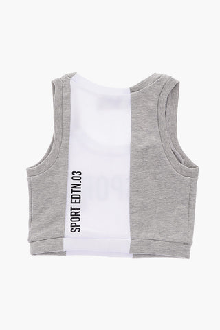 crop top with print